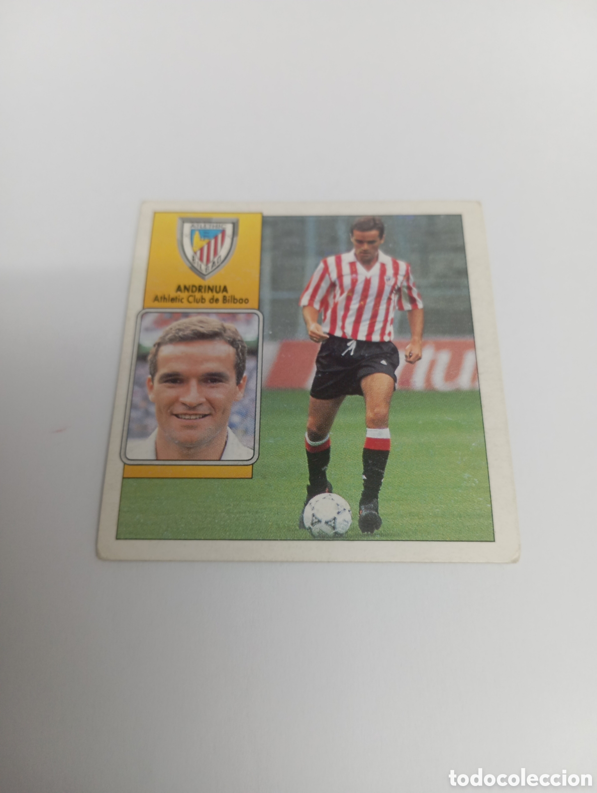 Fu&szlig;ball-Sticker: ANDRINUA Athletic Club Liga Este 1992 1993 Panini 92 93 NUEVO SIN PEGAR