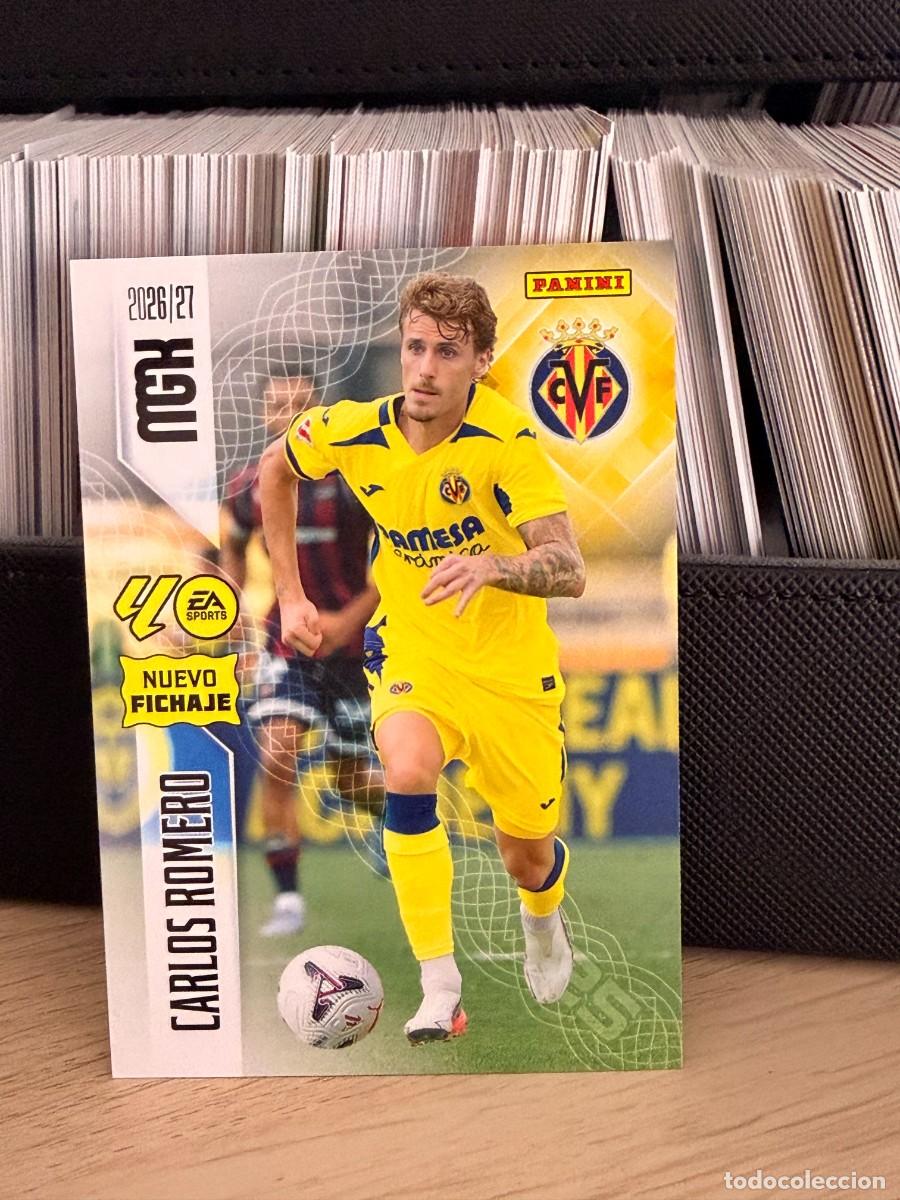 Fu&szlig;ball-Sticker: 466 MegaCracks 26 27 - NUEVO FICHAJE - Carlos Romero
