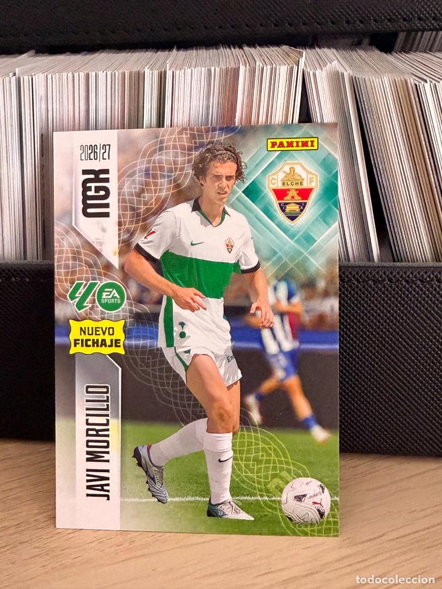 Fu&szlig;ball-Sticker: 473 MegaCracks 26 27 - NUEVO FICHAJE - Javi Morcillo