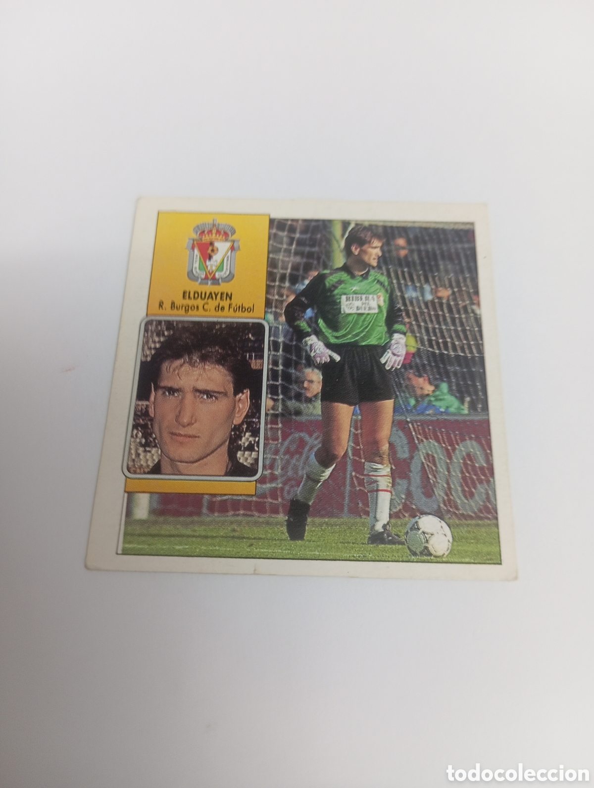 Fu&szlig;ball-Sticker: ELDUAYEN Burgos Liga Este 1992 1993 Panini 92 93 NUEVO SIN PEGAR