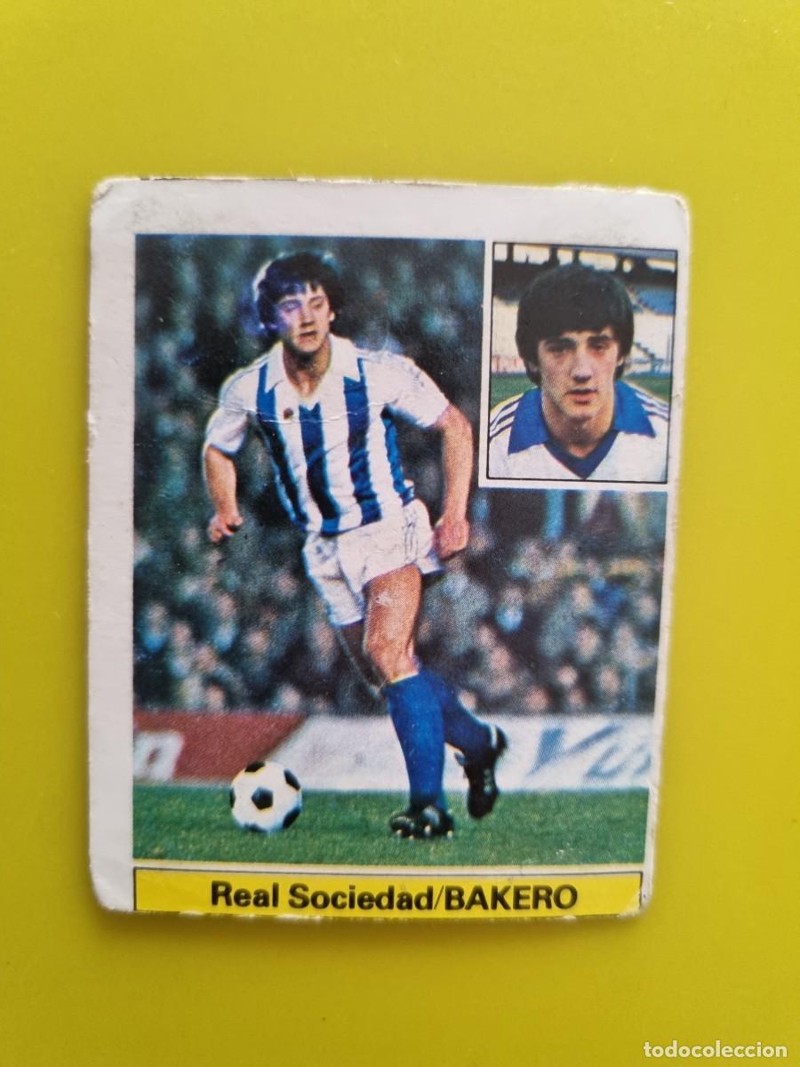 Fu&szlig;ball-Sticker: CROMO LIGA ESTE 81 82 1981 1982 DESPEGADO BAKERO REAL SOCIEDAD AR1026
