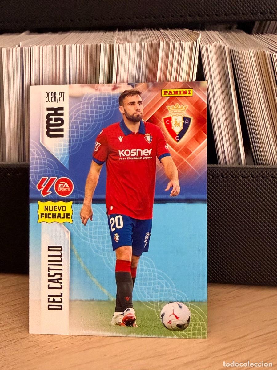 Fu&szlig;ball-Sticker: 492 MegaCracks 26 27 - NUEVO FICHAJE - Del Castillo