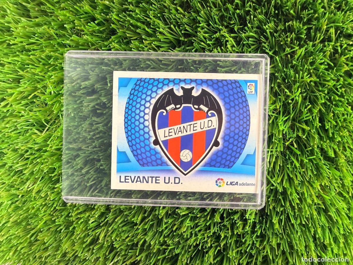 Cromos de f&uacute;tbol: N&ordm; 14 Escudo Levante UD Escudos Liga Adelante Liga Este 09 10