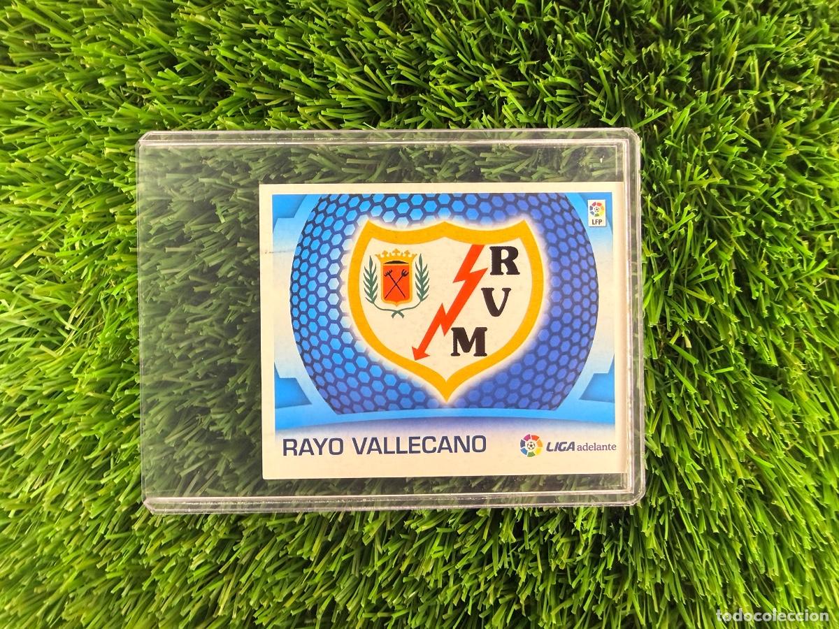 Cromos de f&uacute;tbol: N&ordm; 17 Escudo Rayo Vallecano Escudos Liga Adelante Liga Este 09 10