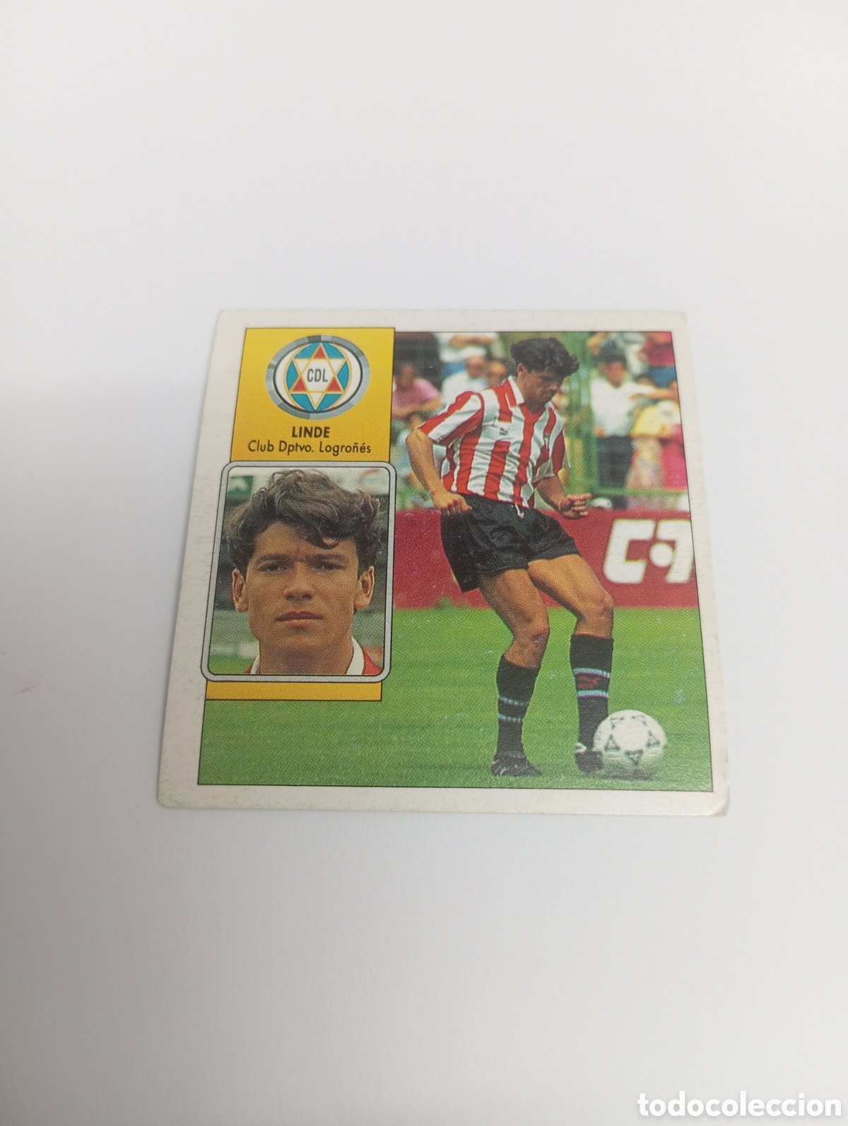 Cromos de f&uacute;tbol: LINDE Logro&ntilde;&eacute;s Liga Este 1992 1993 NUEVO SIN PEGAR 92 93