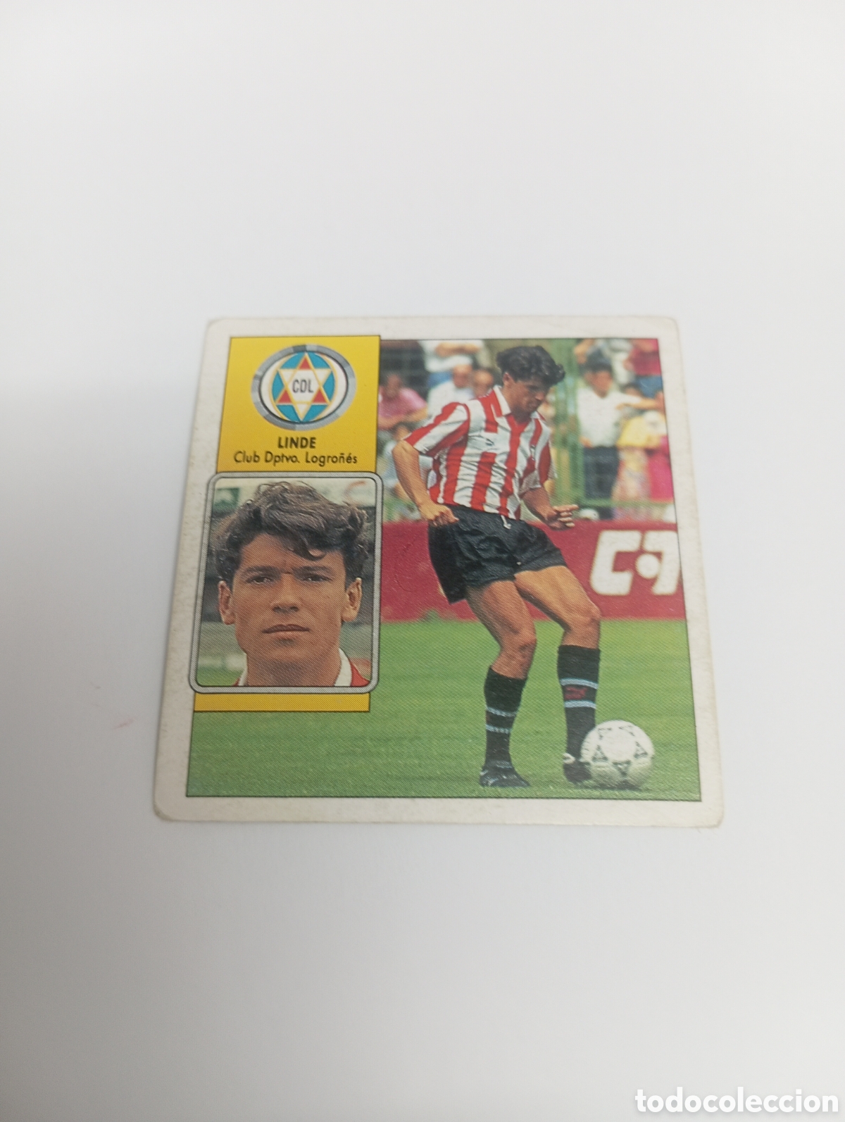 Cromos de f&uacute;tbol: LINDE Logro&ntilde;&eacute;s Liga Este 1992 1993 NUEVO SIN PEGAR 92 93