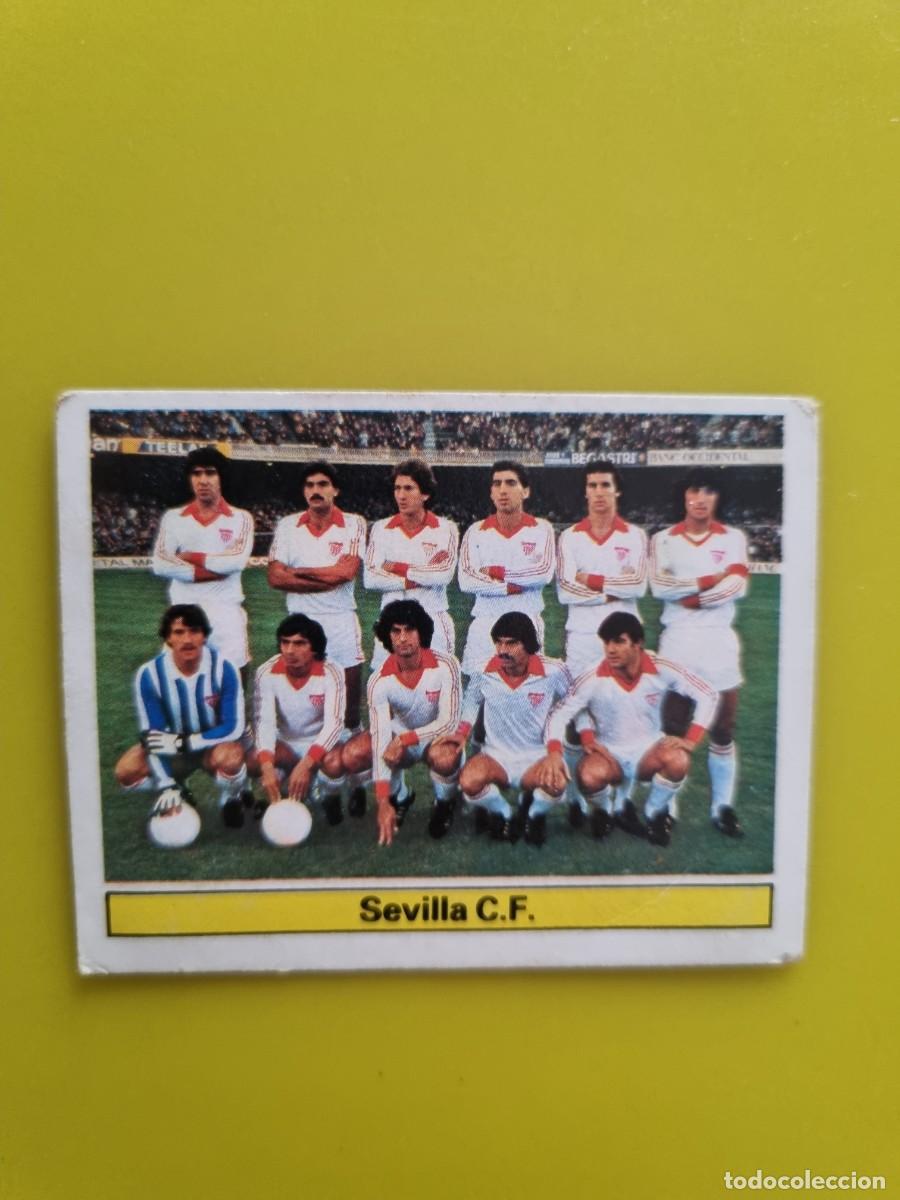 Figurine di Calcio: CROMO LIGA ESTE 81 82 1981 1982 DESPEGADO ALINEACION SEVILLA CF AR1026