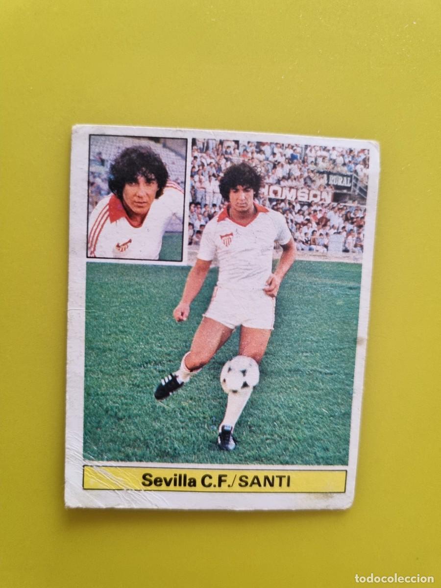 Figurine di Calcio: CROMO LIGA ESTE 81 82 1981 1982 DESPEGADO SANTI SEVILLA CF AR1026