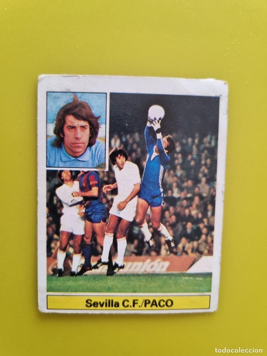 Figurine di Calcio: CROMO LIGA ESTE 81 82 1981 1982 DESPEGADO PACO SEVILLA CF AR1026