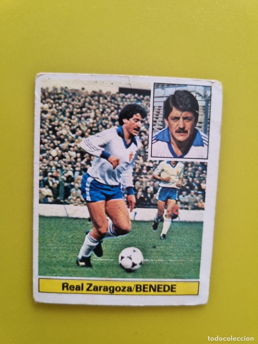 Figurine di Calcio: CROMO LIGA ESTE 81 82 1981 1982 DESPEGADO BENEDE REAL ZARAGOZA AR1026