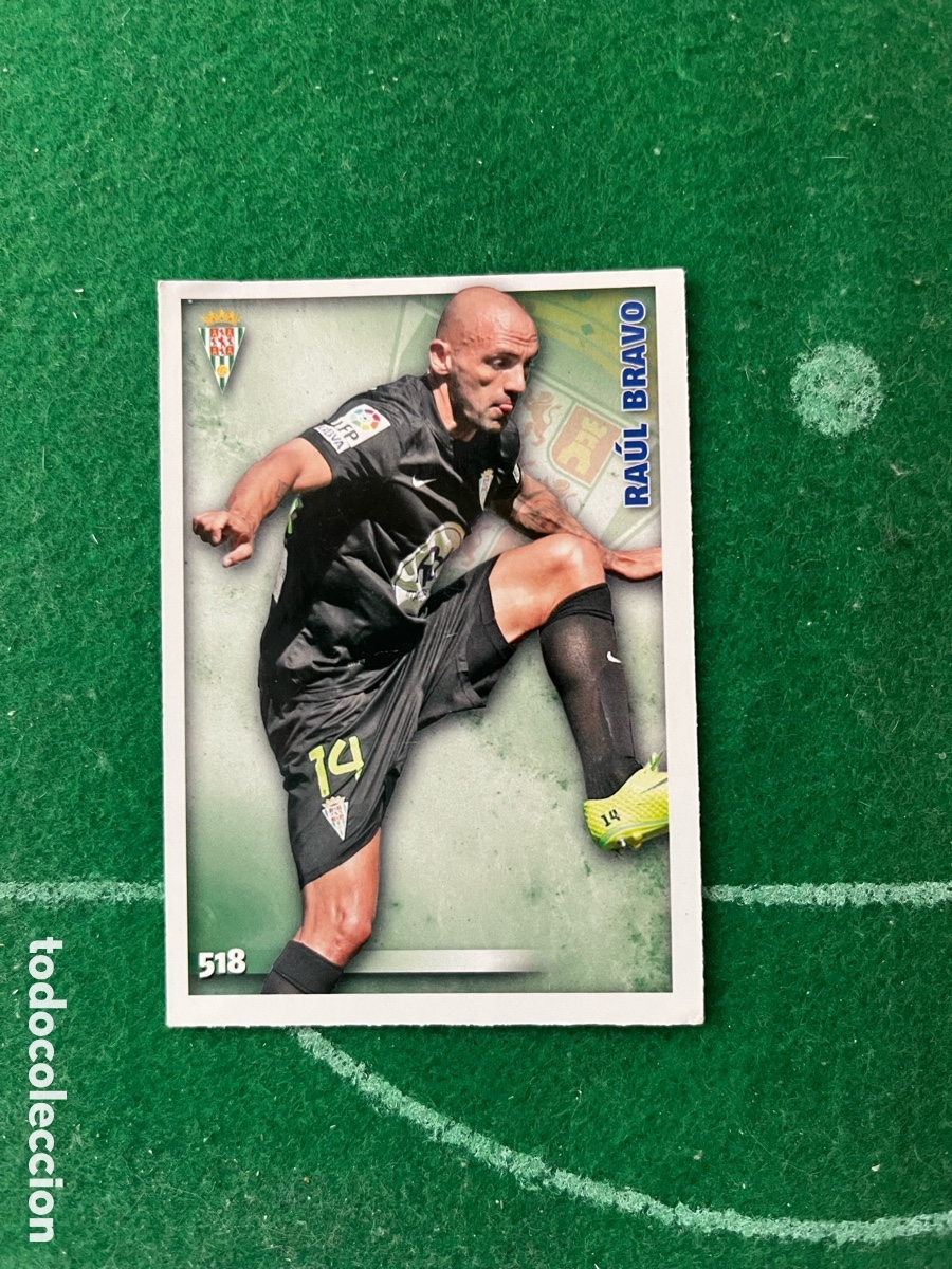 Figurine di Calcio: 518 RA&Uacute;L BRAVO C&Oacute;RDOBA LAS FICHAS DE LA LIGA 2014 2015 MUNDICROMO
