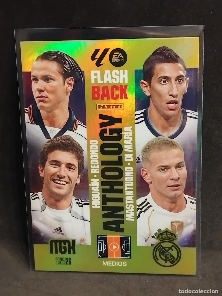 Figurine di Calcio: FLASH BACK ANTHOLOGY 519 REDONDO - HIGUA&Iacute;N - DI MAR&Iacute;A - MASTANTUONO MGK MEGACRACKS 2025-26 2025 2026