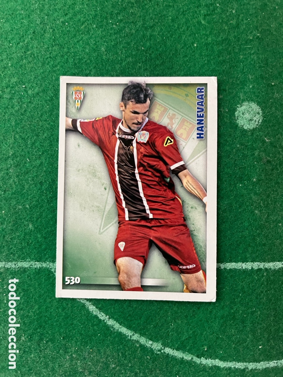 Figurine di Calcio: 530 HANEVAAR C&Oacute;RDOBA LAS FICHAS DE LA LIGA 2014 2015 MUNDICROMO