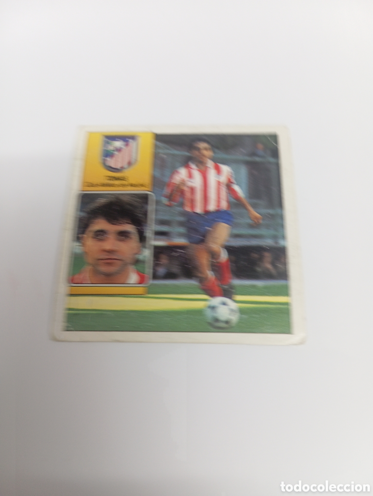 Figurine di Calcio: TOM&Aacute;S Atl&eacute;tico de Madrid Liga Este 1992 1993 NUEVO SIN PEGAR 92 93