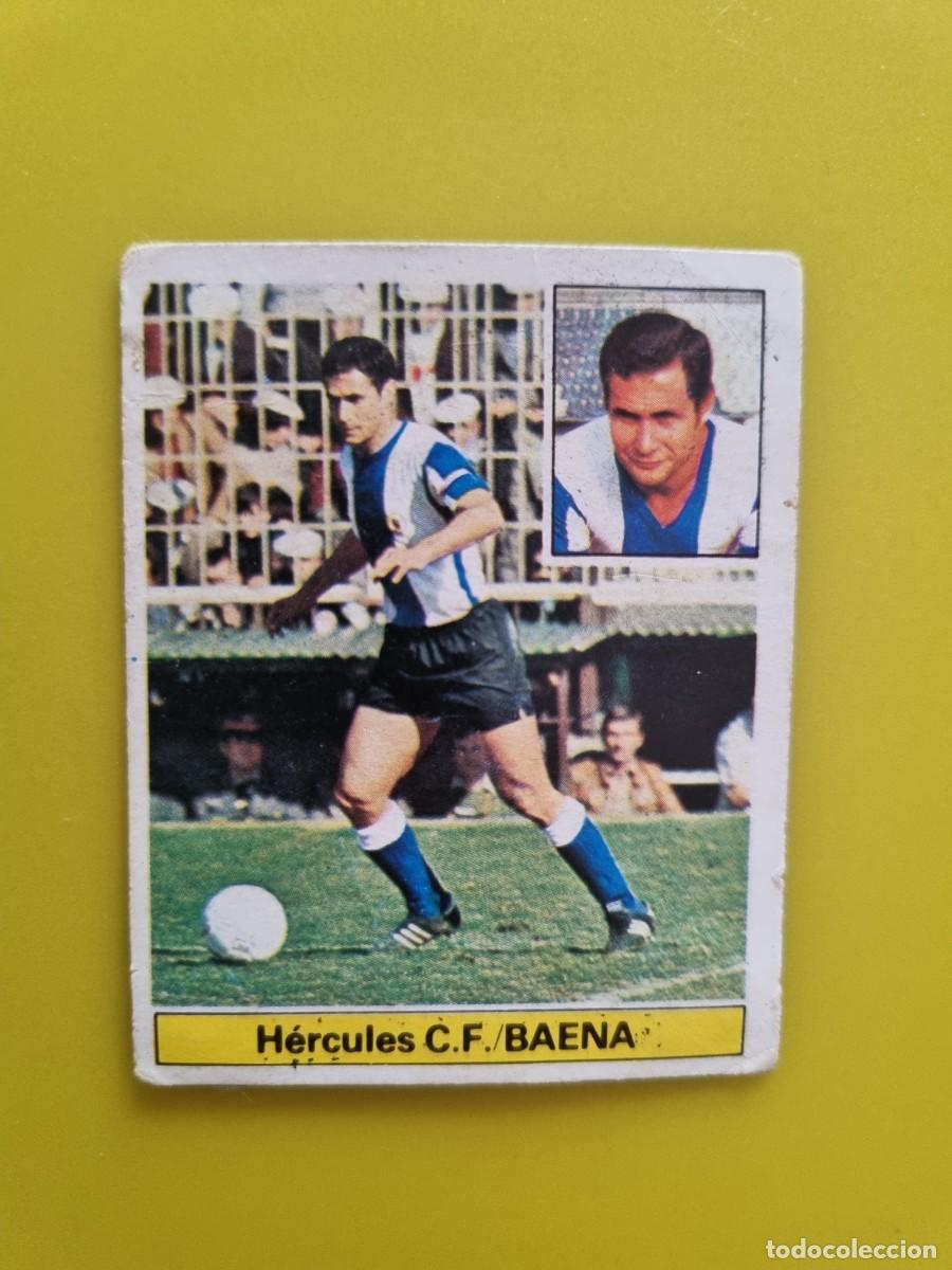 Figurine di Calcio: CROMO LIGA ESTE 81 82 1981 1982 DESPEGADO BAENA HERCULES CF AR1026
