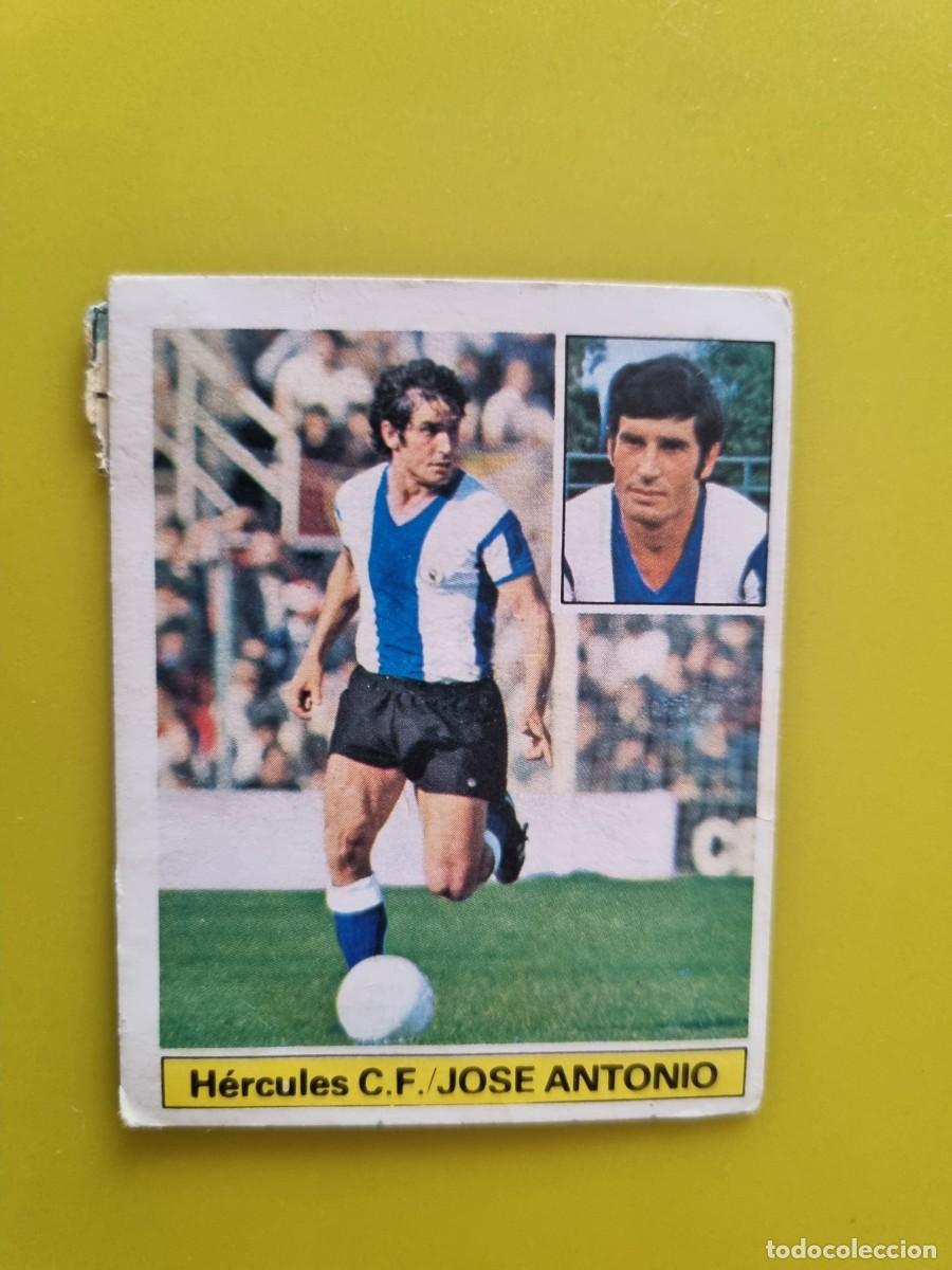 Figurine di Calcio: CROMO LIGA ESTE 81 82 1981 1982 DESPEGADO JOSE ANTONIO HERCULES CF AR1026