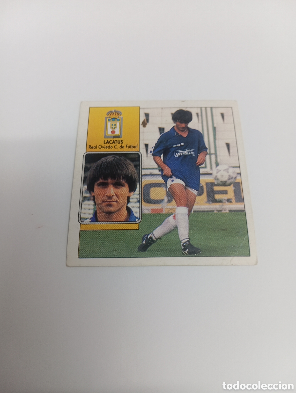 Cromos de f&uacute;tbol: LACATUS Oviedo Liga Este 1992 1993 NUEVO SIN PEGAR 92 93