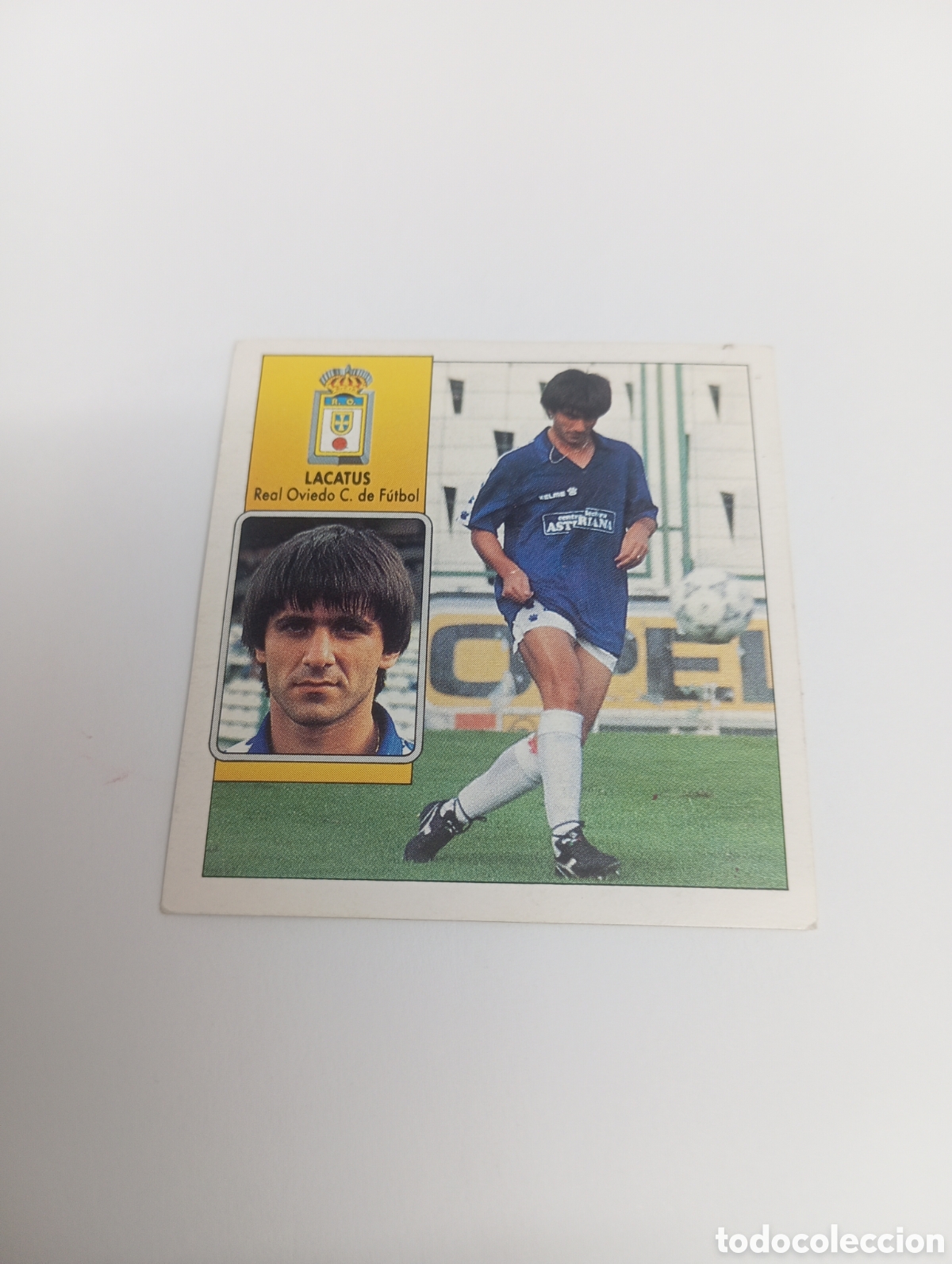 Cromos de f&uacute;tbol: LACATUS Oviedo Liga Este 1992 1993 NUEVO SIN PEGAR 92 93
