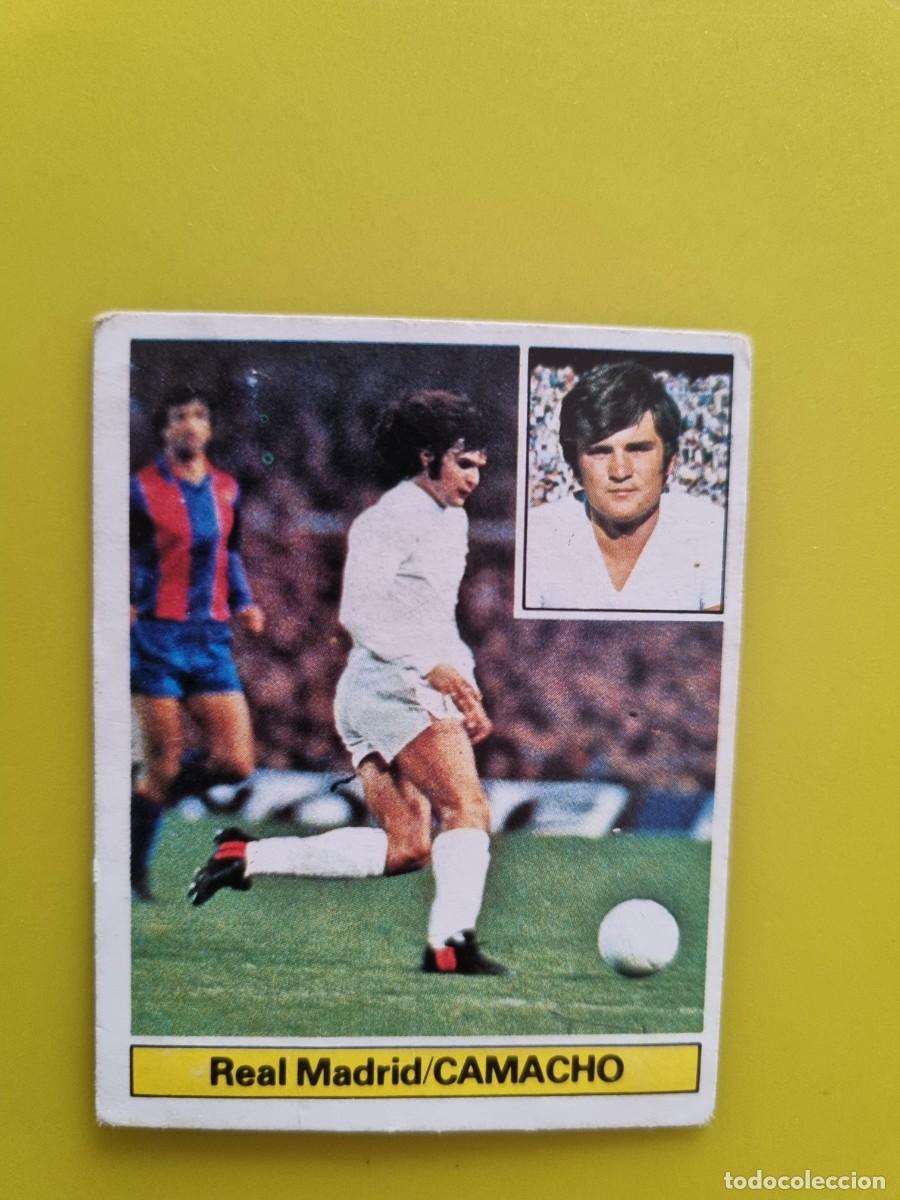 Cromos de f&uacute;tbol: CROMO LIGA ESTE 81 82 1981 1982 DESPEGADO CAMACHO REAL MADRID AR1026