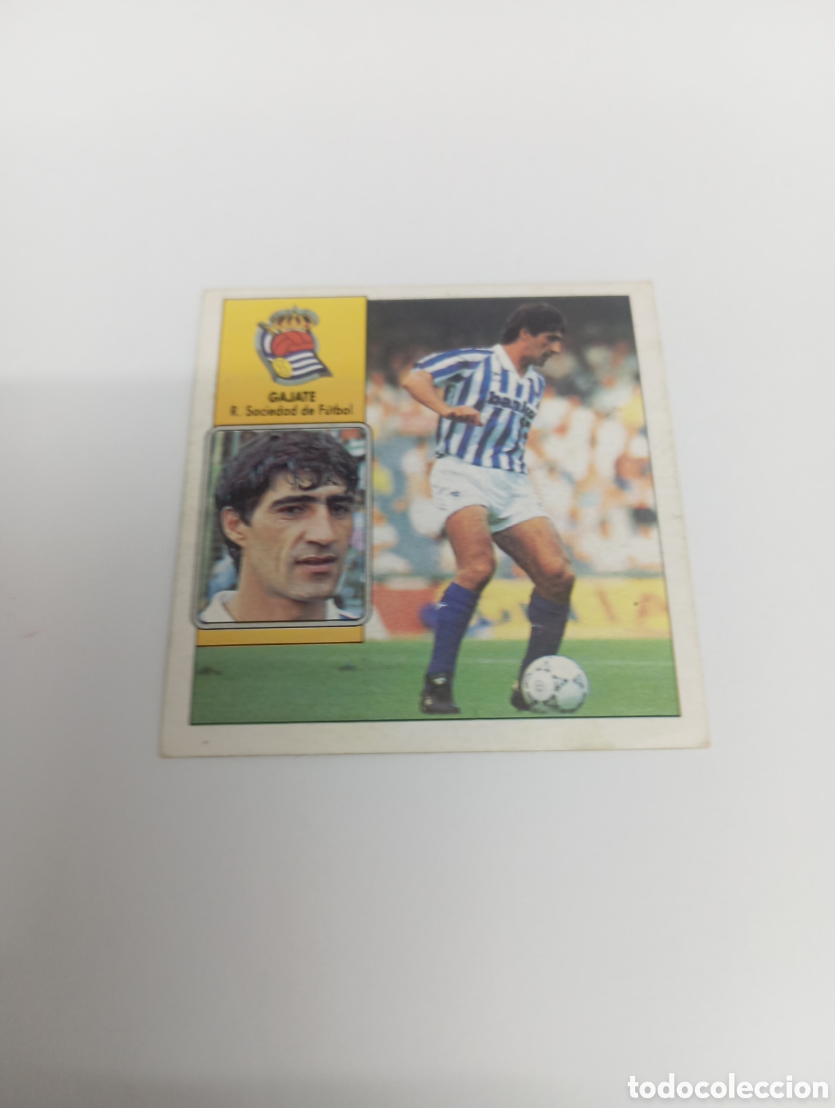 Cromos de f&uacute;tbol: GAJATE Real Sociedad Liga Este 1992 1993 NUEVO SIN PEGAR 92 93