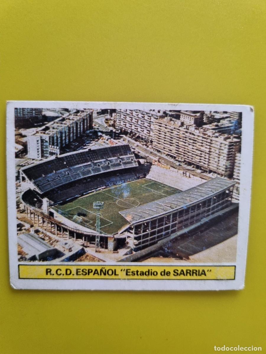 Fu&szlig;ball-Sticker: CROMO LIGA ESTE 81 82 1981 1982 DESPEGADO ESTADIO DE SARRIA RCD ESPA&Ntilde;OL AR1026