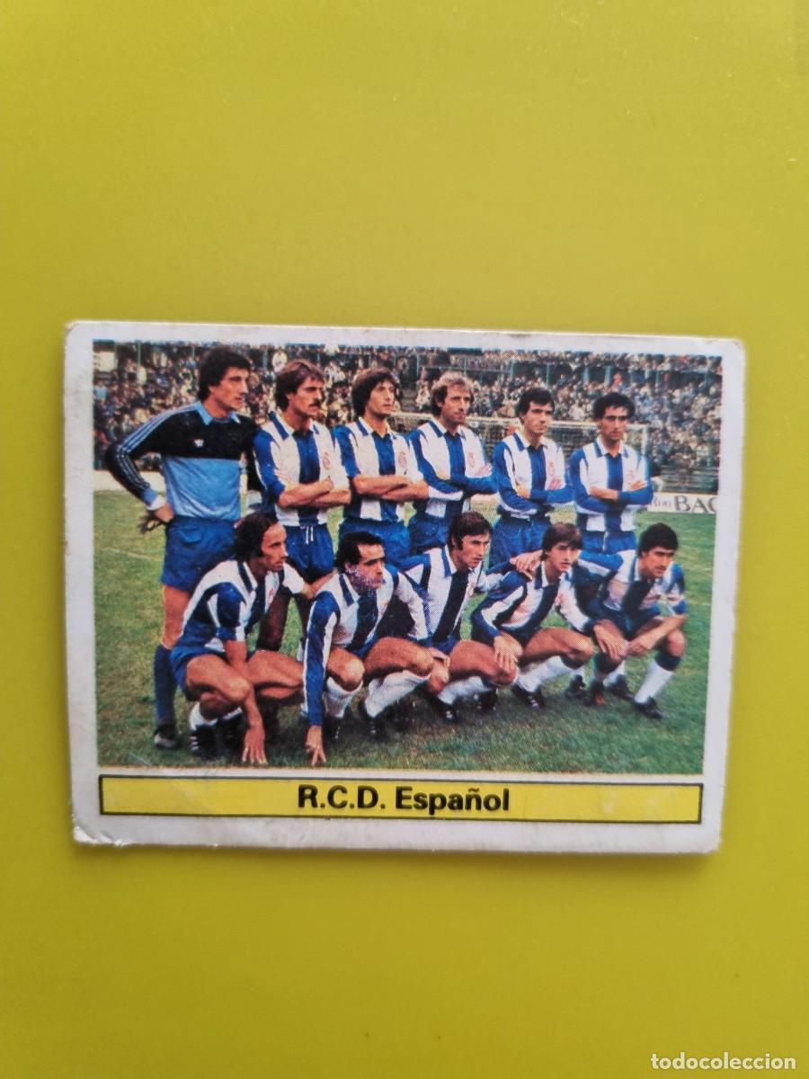 Cromos de f&uacute;tbol: CROMO LIGA ESTE 81 82 1981 1982 DESPEGADO ALINEACION RCD ESPA&Ntilde;OL AR1026