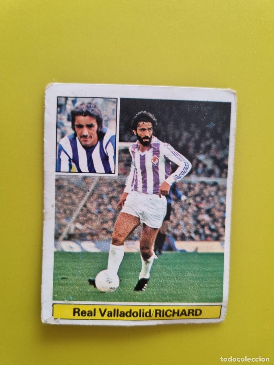 Cartes &agrave; collectionner de Football: CROMO LIGA ESTE 81 82 1981 1982 DESPEGADO RICHARD REAL VALLADOLID LEER AR1026