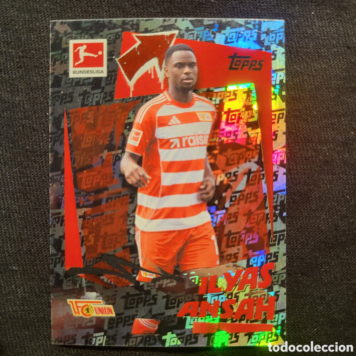 Cartes &agrave; collectionner de Football: 37 Ilyas Ansah [Sticker] / Topps Bundesliga 2025