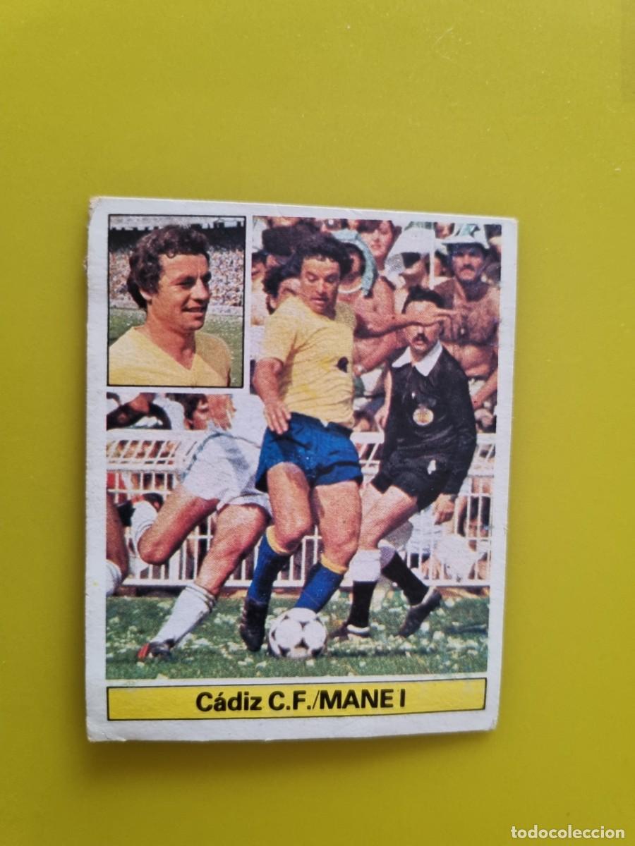 Fu&szlig;ball-Sticker: CROMO LIGA ESTE 81 82 1981 1982 DESPEGADO MANE I CADIZ CF AR1026