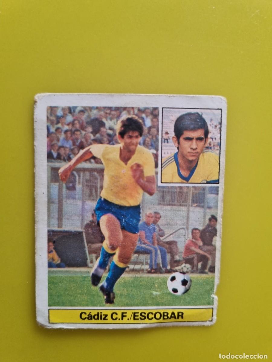 Football Stickers: CROMO LIGA ESTE 81 82 1981 1982 DESPEGADO ESCOBAR CADIZ CF AR1026