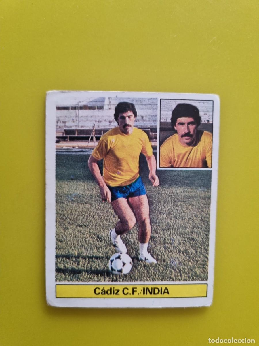 Football Stickers: CROMO LIGA ESTE 81 82 1981 1982 DESPEGADO INDIA FICHAJE N&ordm;15 CADIZ CF AR1026