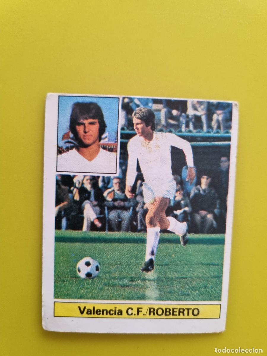 Fu&szlig;ball-Sticker: CROMO LIGA ESTE 81 82 1981 1982 DESPEGADO ROBERTO VALENCIA CF AR1026