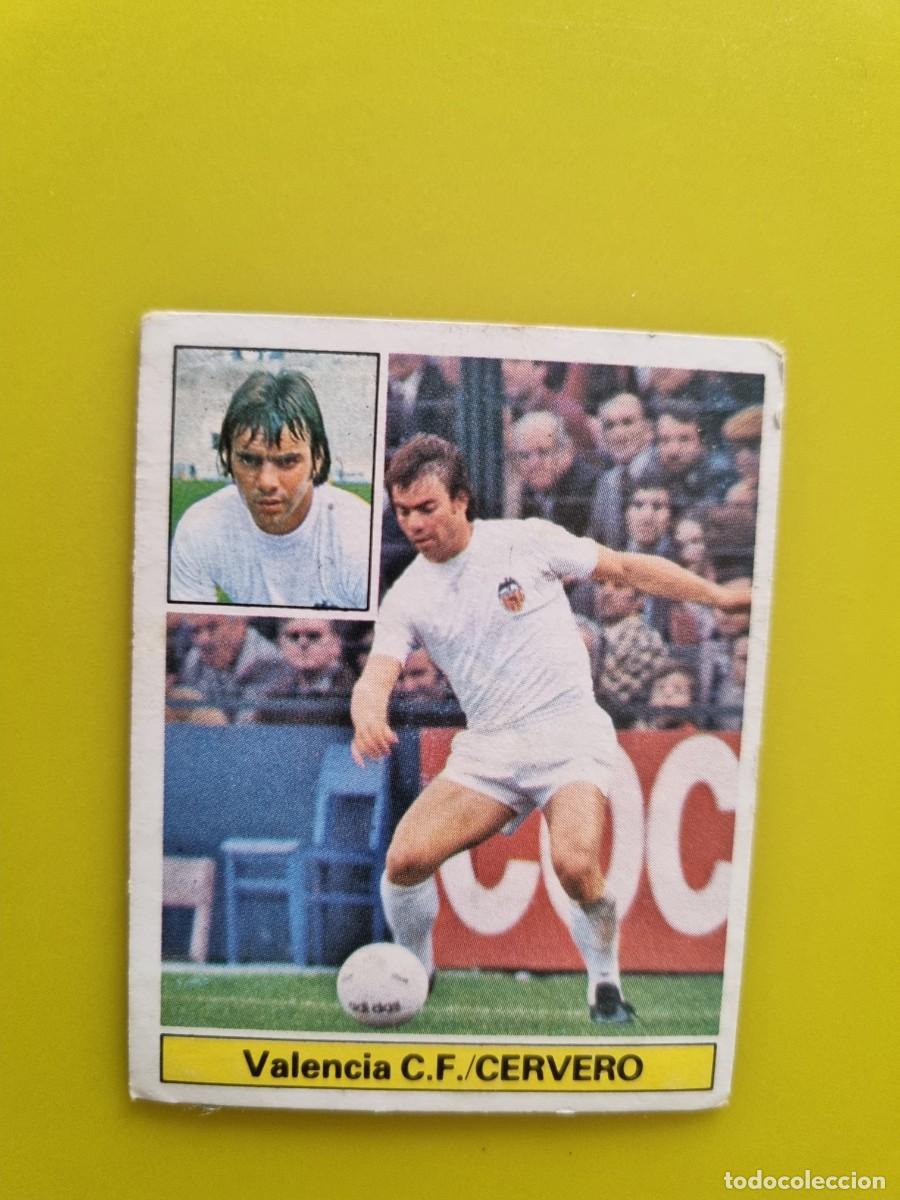 Fu&szlig;ball-Sticker: CROMO LIGA ESTE 81 82 1981 1982 DESPEGADO CERVERO VALENCIA CF AR1026