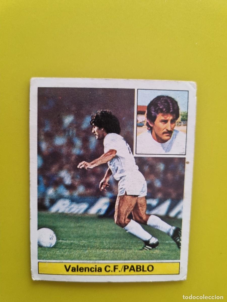 Fu&szlig;ball-Sticker: CROMO LIGA ESTE 81 82 1981 1982 DESPEGADO PABLO VALENCIA CF AR1026