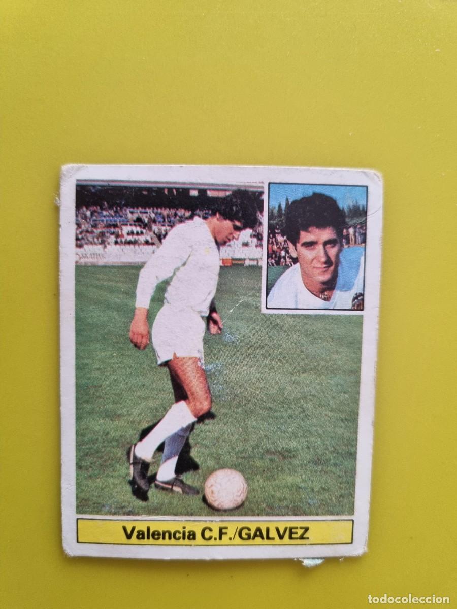 Fu&szlig;ball-Sticker: CROMO LIGA ESTE 81 82 1981 1982 DESPEGADO GALVEZ VALENCIA CF AR1026
