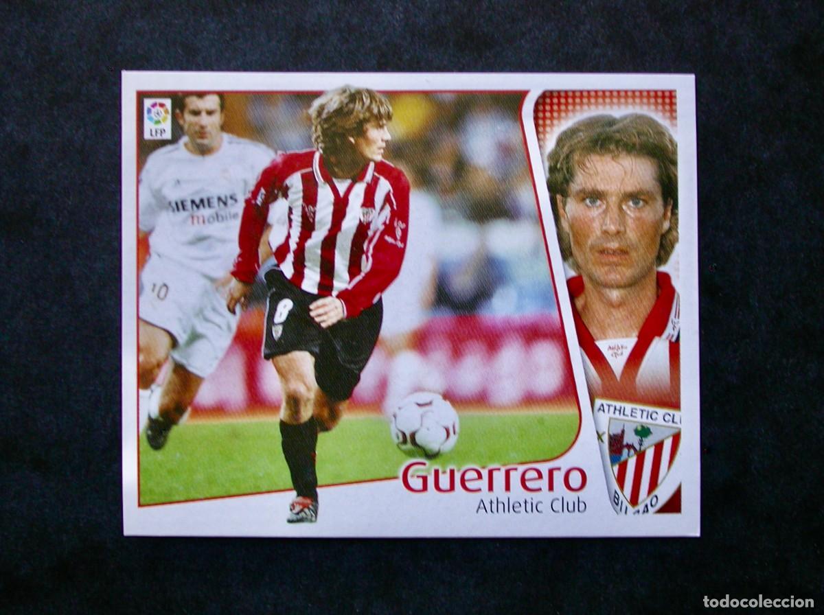 Fu&szlig;ball-Sticker: JULEN GUERRERO / ATHLETIC CLUB / EDICIONES ESTE LIGA 2004-2005 04-05 / NUNCA PEGADO