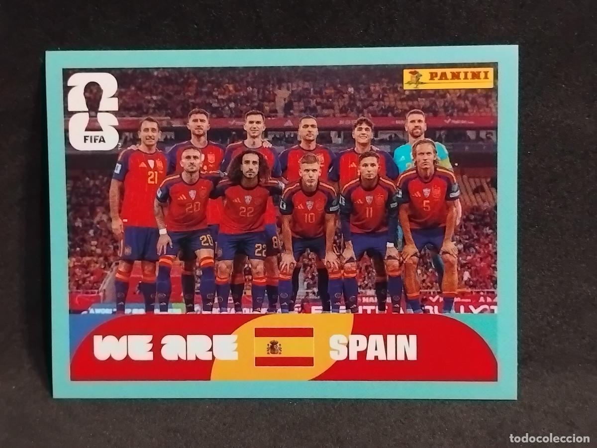 Fu&szlig;ball-Sticker: WE ARE SPAIN - ESP 13 - SELECCI&Oacute;N - PANINI FIFA WORLD CUP 2026 - MUNDIAL 2026 STICKER ESPA&Ntilde;A