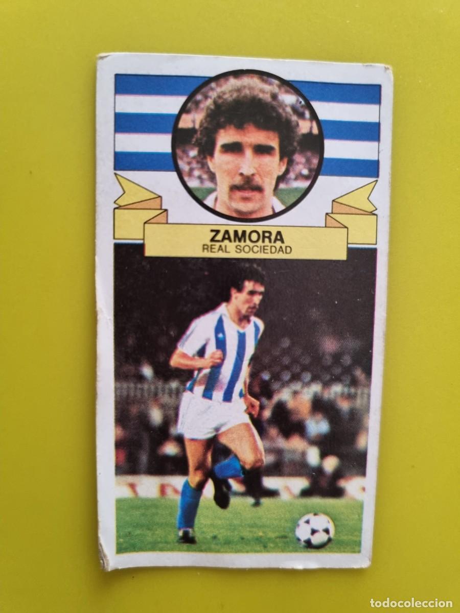 Fu&szlig;ball-Sticker: CROMO LIGA ESTE 85 86 1985 1986 NUNCA PEGADO SIN PEGAR ZAMORA REAL SOCIEDAD AR1026