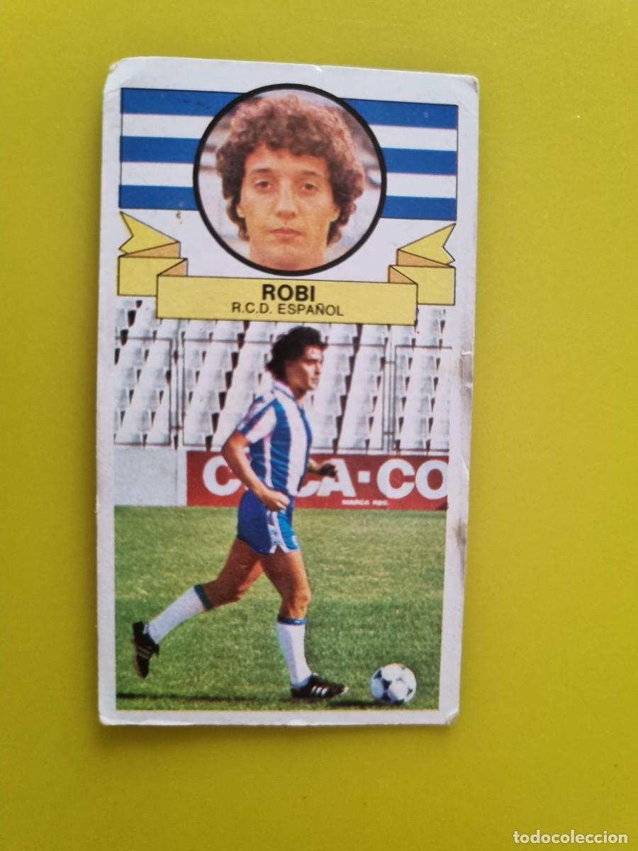 Fu&szlig;ball-Sticker: CROMO LIGA ESTE 85 86 1985 1986 NUNCA PEGADO SIN PEGAR ROBI RCD ESPA&Ntilde;OL AR1026