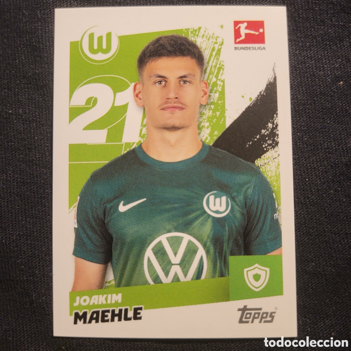 Fu&szlig;ball-Sticker: 288 Joakim Maehle [Sticker] / Topps Bundesliga 2025