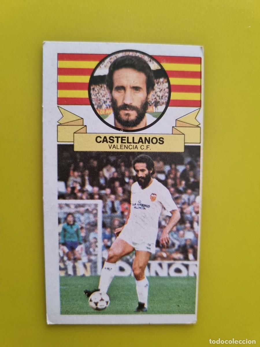 Fu&szlig;ball-Sticker: CROMO LIGA ESTE 85 86 1985 1986 NUNCA PEGADO SIN PEGAR CASTELLANOS VALENCIA CF AR1026