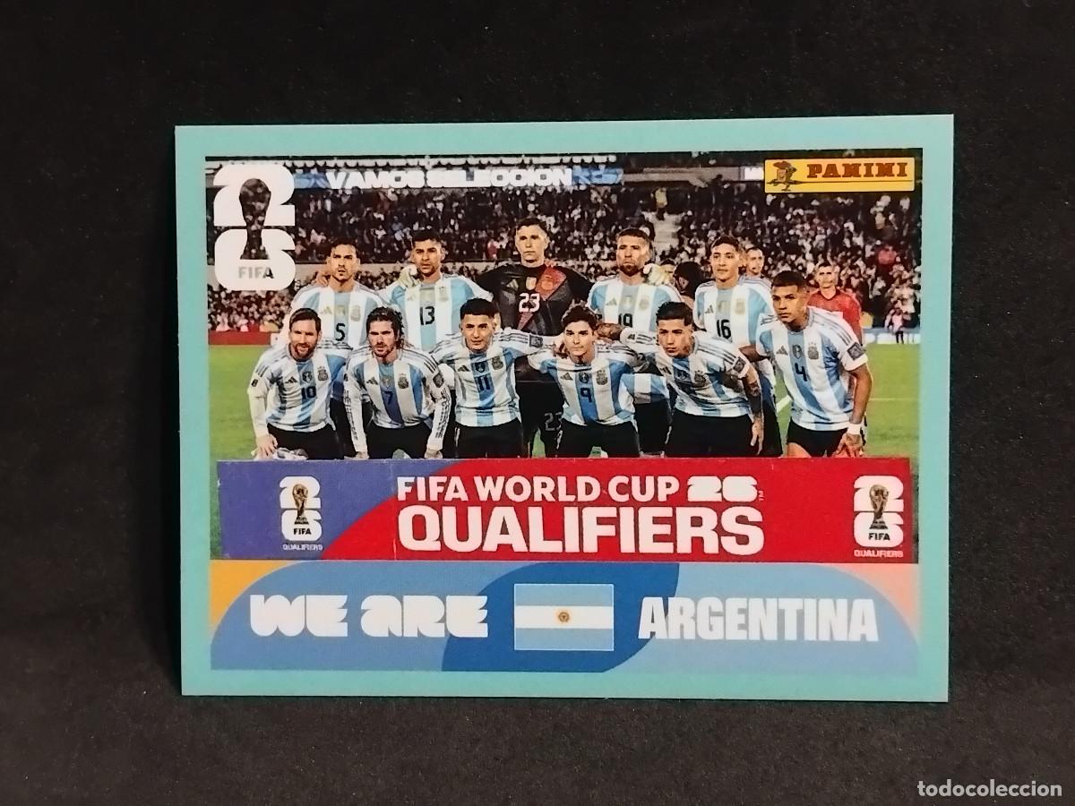Fu&szlig;ball-Sticker: WE ARE ARGENTINA - ARG 13 - SELECCI&Oacute;N LEO MESSI - PANINI FIFA WORLD CUP 2026 - MUNDIAL 2026 STICKER