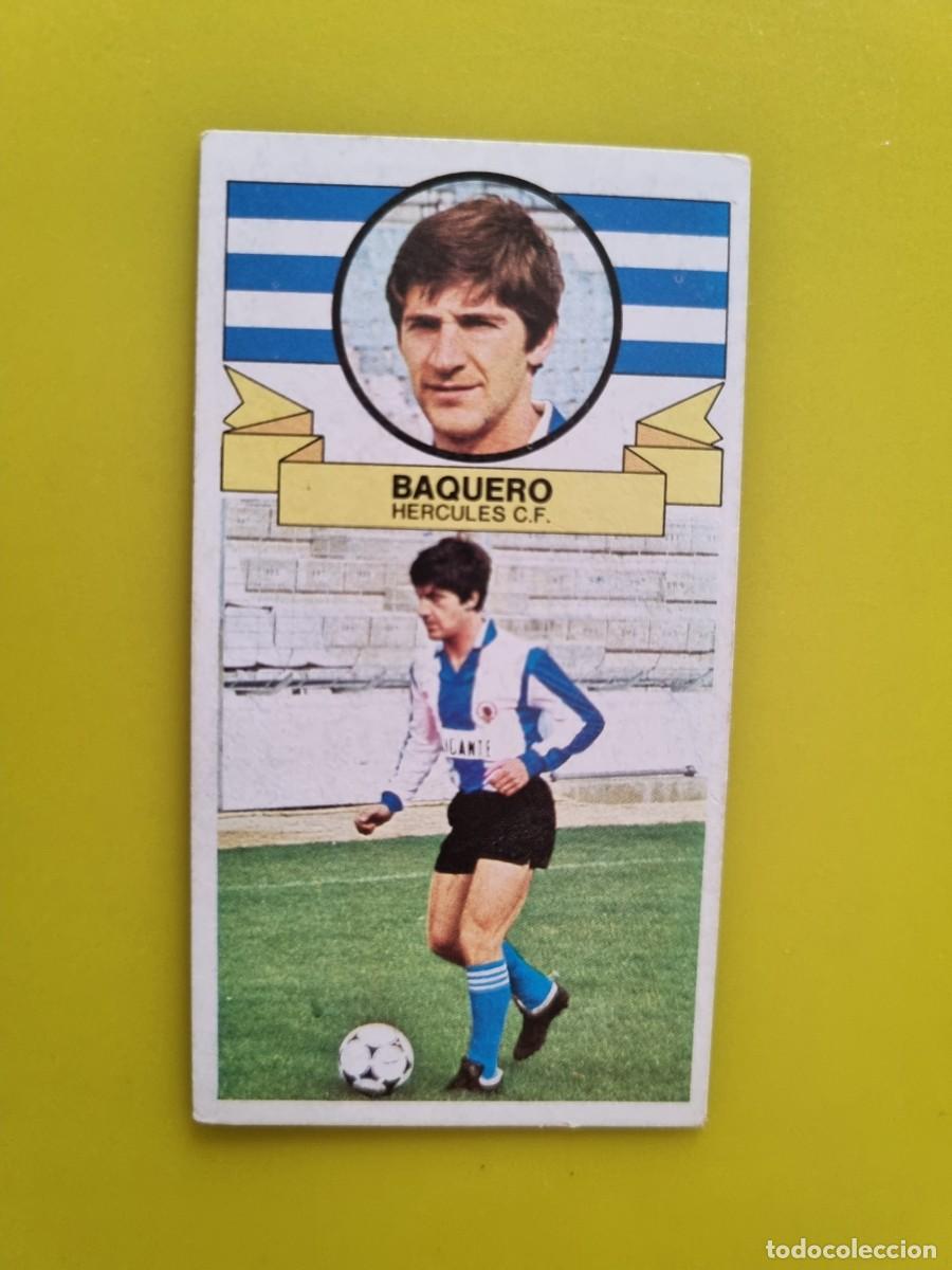 Fu&szlig;ball-Sticker: CROMO LIGA ESTE 85 86 1985 1986 NUNCA PEGADO SIN PEGAR BAQUERO HERCULES CF AR1026
