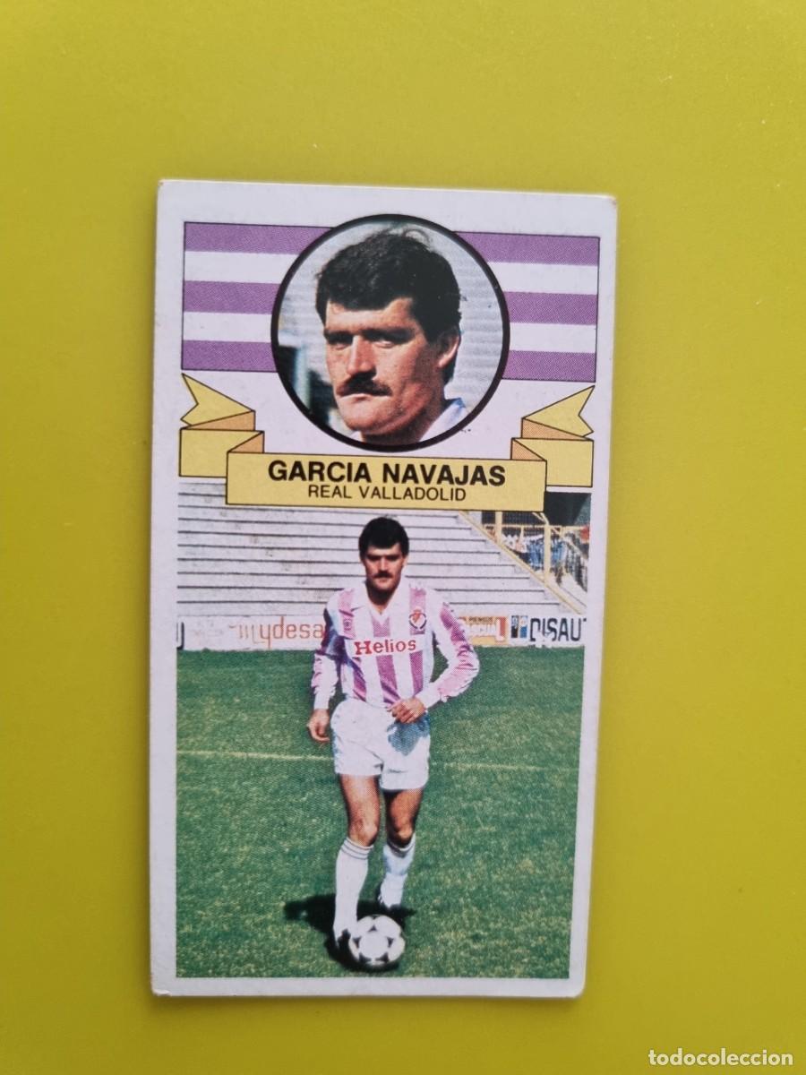 Figurine di Calcio: CROMO LIGA ESTE 85 86 1985 1986 NUNCA PEGADO SIN PEGAR GARCIA NAVAJAS REAL VALLADOLID AR1026
