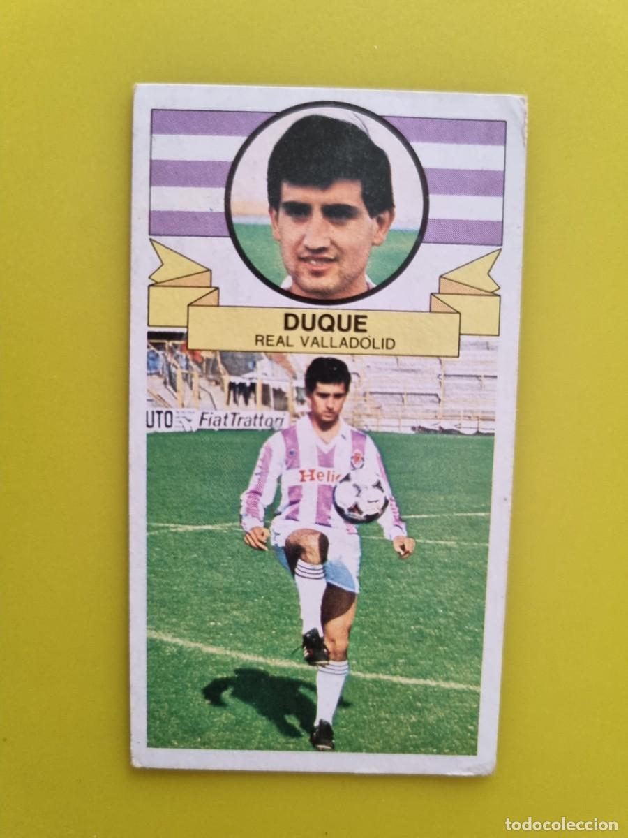 Figurine di Calcio: CROMO LIGA ESTE 85 86 1985 1986 NUNCA PEGADO SIN PEGAR DUQUE REAL VALLADOLID AR1026
