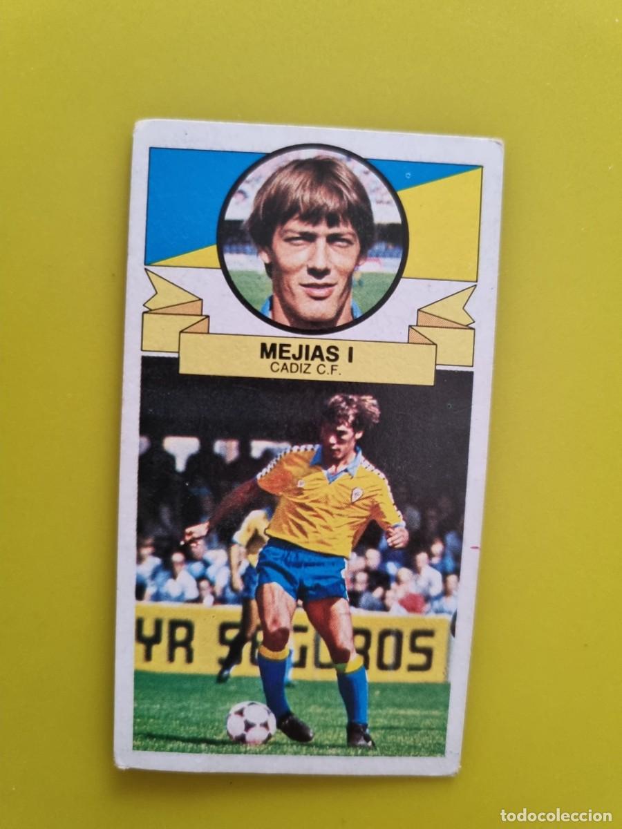 Figurine di Calcio: CROMO LIGA ESTE 85 86 1985 1986 NUNCA PEGADO SIN PEGAR MEJIAS I CADIZ CF AR1026