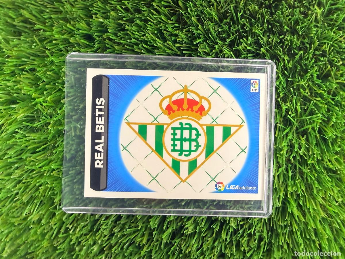 Figurine di Calcio: N&ordm; 5 Escudo Real Betis Escudos Liga Adelante Liga Este 14 15
