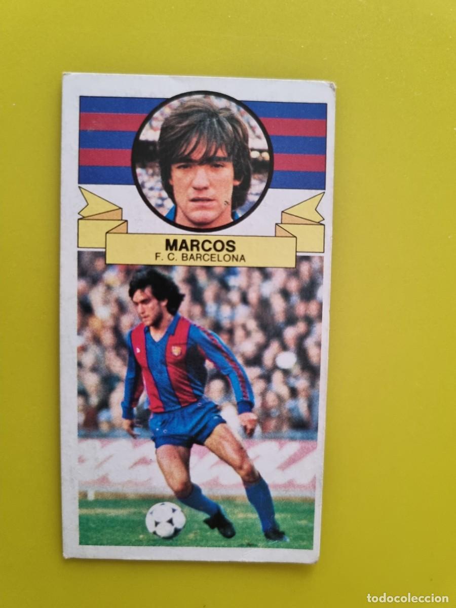 Fu&szlig;ball-Sticker: CROMO LIGA ESTE 85 86 1985 1986 NUNCA PEGADO SIN PEGAR MARCOS FC BARCELONA AR1026