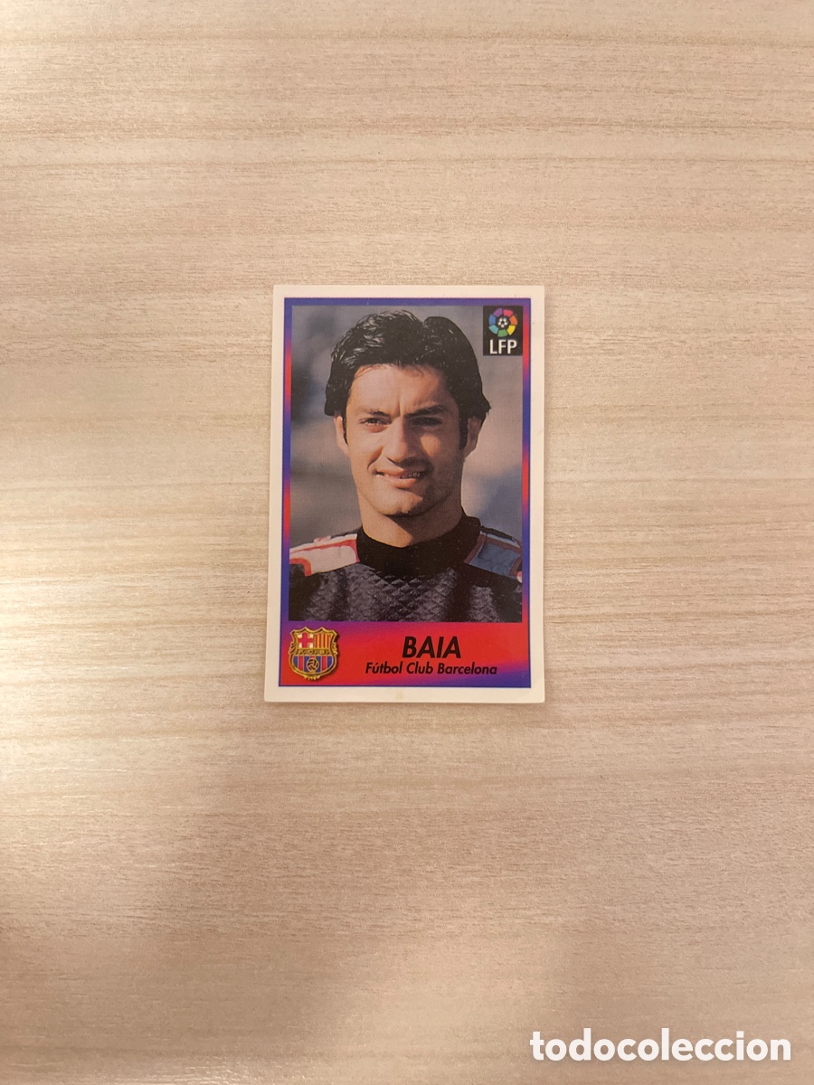 Fu&szlig;ball-Sticker: VITOR BAIA 2 BARCELONA BOLLYCAO 96 97 1996 1997