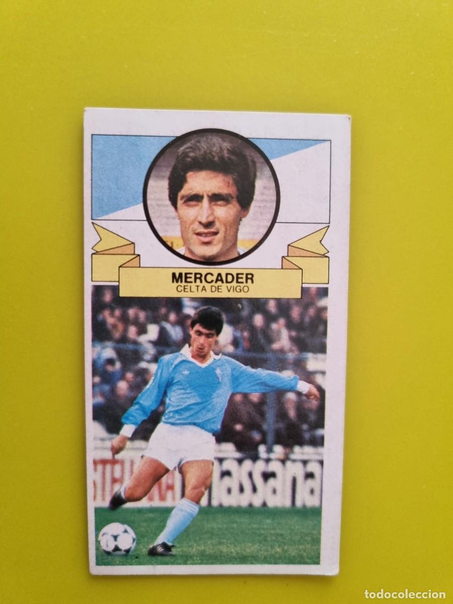 Cromos de f&uacute;tbol: CROMO LIGA ESTE 85 86 1985 1986 NUNCA PEGADO SIN PEGAR MERCADER CELTA DE VIGO AR1026